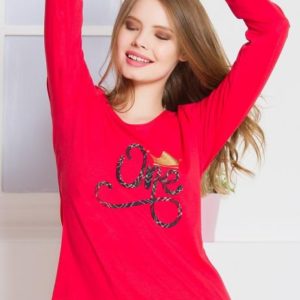 Dámské pyžamo dlouhé vienetta Secret Dominika