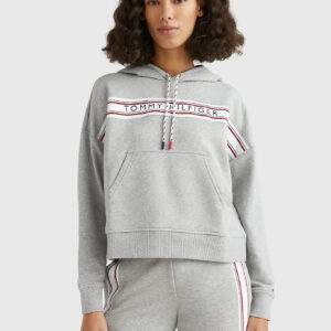 Dámská mikina Tommy Hilfiger UW0UW04060 šedá