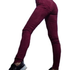 Dámské legíny push-up Disstyle bordó