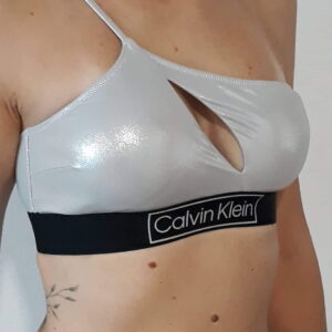 Dámské plavky Calvin Klein KW01944 ONE SHOULDER