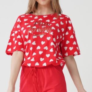 Dámské pyžamo šortky Vienetta Secret Mon amour