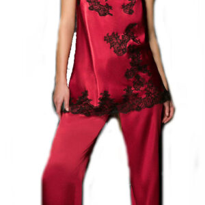 Dámské saténové pyžamo Coemi 181833