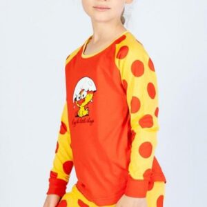 Dětské pyžamo dlouhé Vienetta Secret Malé kuře