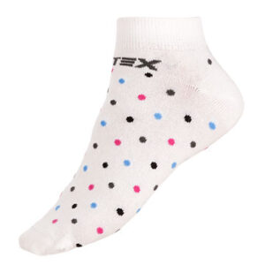 Nízké dámské ponožky s puntíky Litex 9A024