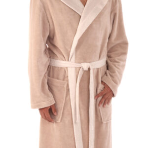 Pánský župan Vestis 3959 TAMPA DUO šedá