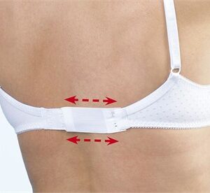 Prodlužovací pásek obvodu podprsenky Julimex BA03 dvouřadový