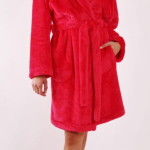Dámský červený župan Vestis 3320 Lilly Extra