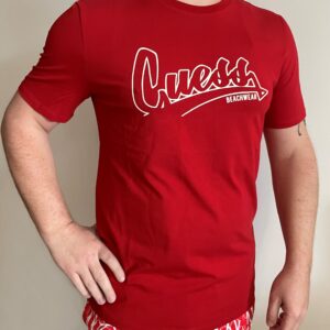 Pánské triko Guess F2GI01 červené