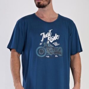 Pánská noční košile s krátkým rukávem Vienetta Secret Samuel