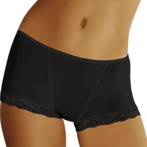 Dámské boxerkové kalhotky Wolbar eco-TE černé