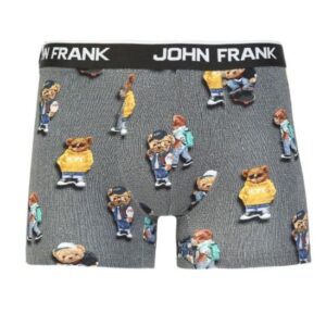 Pánské boxerky John Frank JFBD325-COOL TEDDY