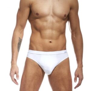 Pánské slipy Cornette 226 Authentic mini bílé