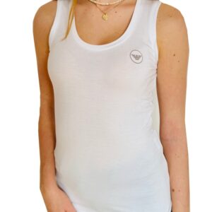 Dámské tílko Emporio Armani 163319 4R224 bílé