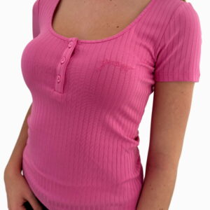 Dámské triko Guess O4GP03 Samantha růžové