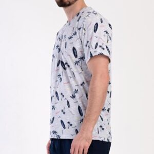 Pánské pyžamo šortky Vienetta Secret Surfing