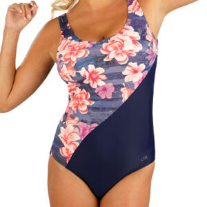 Dámské jednodílné plavky s košíčky Litex 6E079