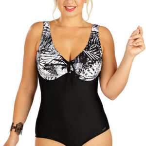 Dámské jednodílné plavky s kosticemi Litex 6E031