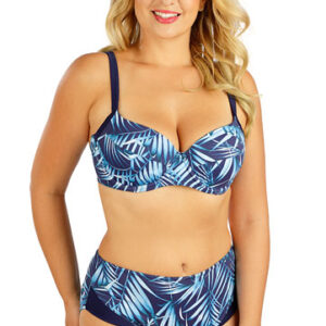 Dámská plavková podprsenka s hlubokými košíčky Litex 6E105