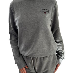 Dámská mikina Tommy Hilfiger UW0UW04521 šedá