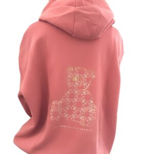 Dámská mikina s kapucí GUESS V4BQ22 růžová