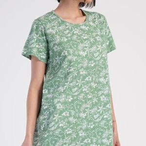 Dámská noční košile s krátkým rukávem Vienetta Secret Hawaii