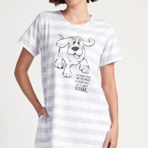 Dámské domácí šaty s krátkým rukávem Vienetta Secret Sarah