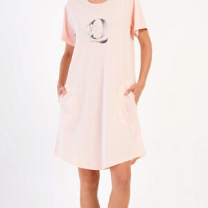 Dámské nadměrné lososové domácí šaty Vienetta Secret QUEEN