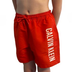 Chlapecké koupací šortky Calvin Klein KV0KV00053 červené