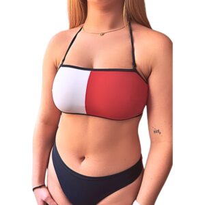 Dámské plavky Tommy Hilfiger UQW0UW05816 5838 BANDEAU