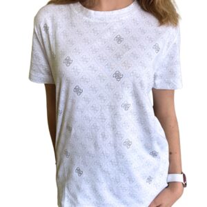 Dámské triko GUESS Chrysanta V5GI16 bílé