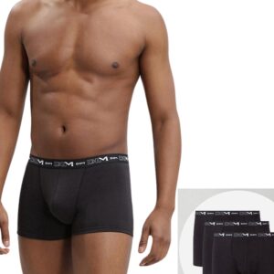 Pánské boxery DIM 6596 3x černá COTTON