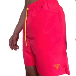 Pánské koupací šortky GUESS F4GT03 NEON