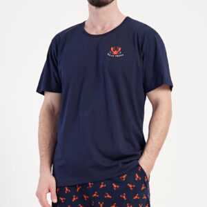 Pánské pyžamo šortky Vienetta Secret Rudolf