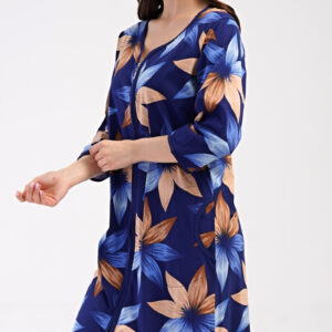 Dámské domácí šaty s tříčtvrtečním rukávem Vienetta Secret Sára