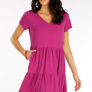 Dámské šaty s krátkým rukávem Litex 5F039