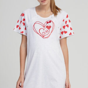 Mateřská dámská noční košilka Vienetta Secret Love