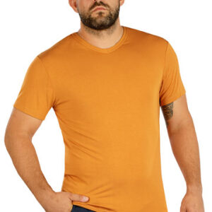 Pánské triko bambusové s krátkým rukávem Litex 7E196