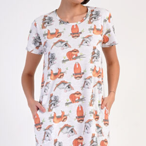 Dámské domácí šaty Vienetta Secret Ospalci