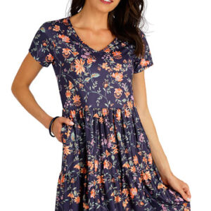 Dámské šaty s rukávem Litex 6E409