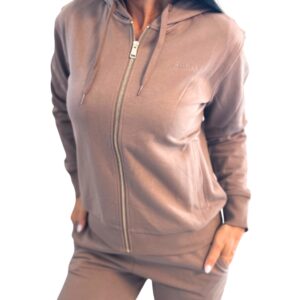 Dámská mikina GUESS O5RQ01 Sofia hnědá