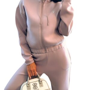 Dámská mikina GUESS Cecilia V4BQ14 latté