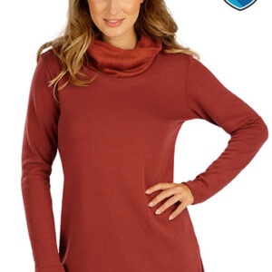 Dámský delší skořicový rolák Litex 7E230