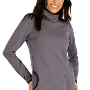 Dámský šedý rolák Litex 7E225