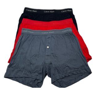 Pánské bavlněné trenýrky Calvin Klein NB4005A 100% Cotton