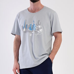 Pánské pyžamo šortky Vienetta Secret Bruno