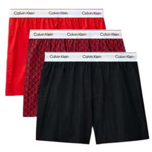 Pánské trenýrky Calvin Klein  NB4267 SLIM BOXER