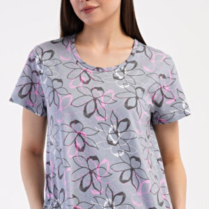 Dámské domácí šaty s krátkým rukávem Vienetta Secret Mia