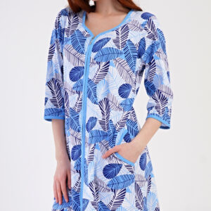 Dámské domácí šaty s tříčtvrtečním rukávem Vienetta Secret Julie