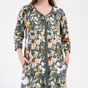 Dámské domácí šaty s tříčtvrtečním rukávem Vienetta Secret Marie