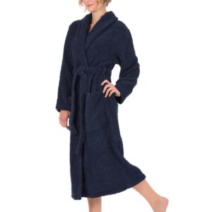 Luxusní župan Vestis Athena 2116 savý tmavě modrý